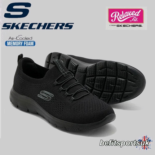 Skechers womens shoes black - skechers,