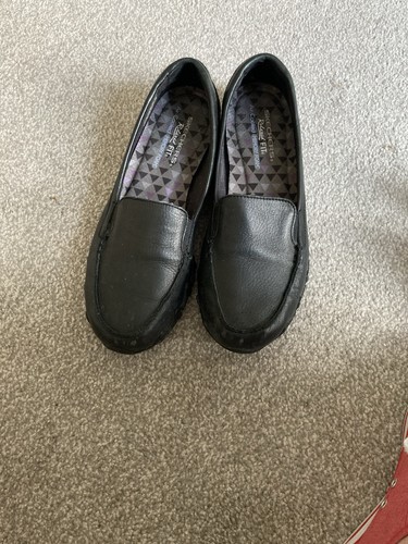 Sketchers black leather - sketchers,
