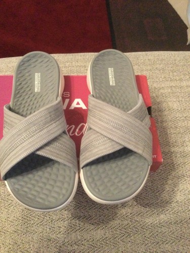 Sketchers walk grey sandal - sketchers,