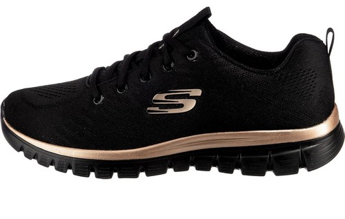 Skechers womens black - skechers,