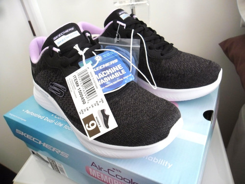 Skechers ladies black - skechers,