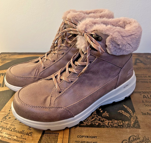 Sketchers ultra faux fur - go,