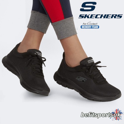 Skechers womens black shoes - skechers,